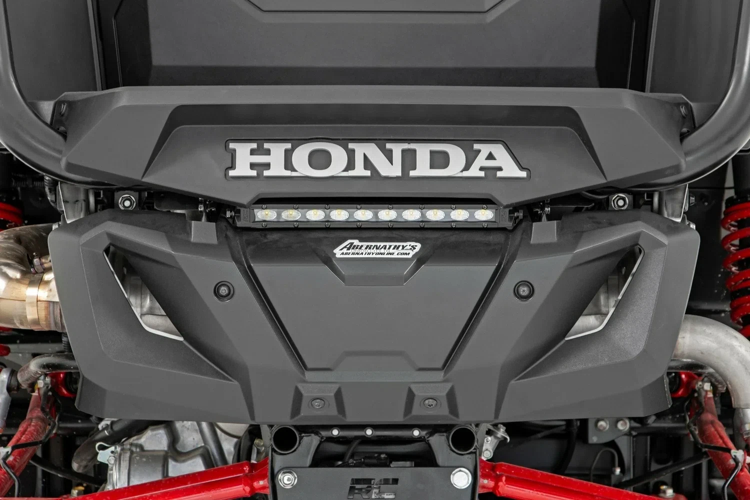Rough Country _ LED Light Kit _ Rear Mount _ 10_ Black Slimline _ Honda Talon 1000R